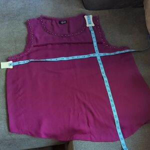 ! a.n.a Sleeveless Blouse - Purple